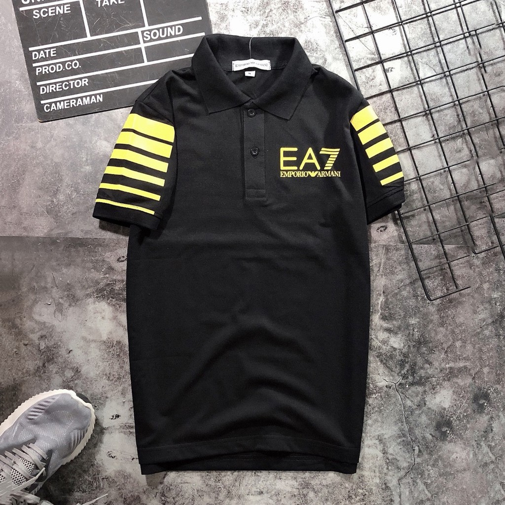 Áo thun nam có cổ EA7 cao cấp KENSTORE89 ATV118