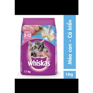 Thức ăn cho mèo con whiskas từ 2 tháng 1.1kg