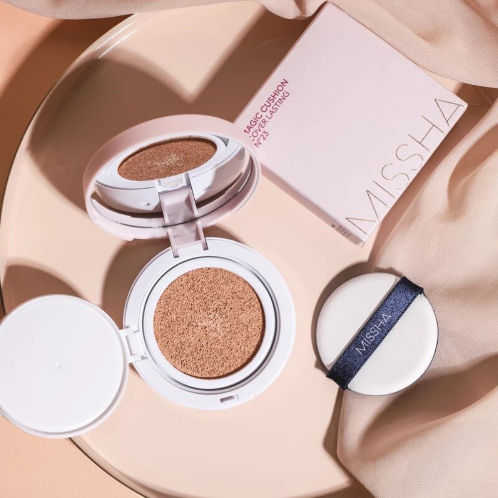 Phấn Nước Kiềm Dầu MISSHA Magic Cushion Cover Lasting SPF50+/PA+++ 15g (có Bill) | BigBuy360 - bigbuy360.vn