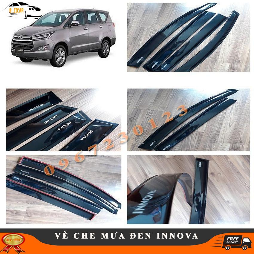 Vè Che Mưa Đen Xe Innova Thái lan 2008-2021