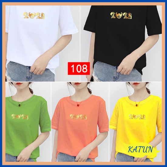 Áo Phông Nữ Áo Hàng QC Xả Kho Mẫu Lộn Xộn Giao Màu Ngẫu Nhiên [Unisex Form Thụng Nữ Giá Rẻ giao mẫu ngẫu Nhiên