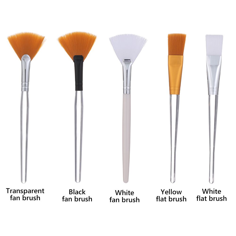 [Hàng mới về] Cọ trang điểm sợi mềm mại bảo vệ da mặt khi ngủ/ bôi mỹ phẩm/ kem dưỡng da/ mặt nạ đất sét tiện dụng