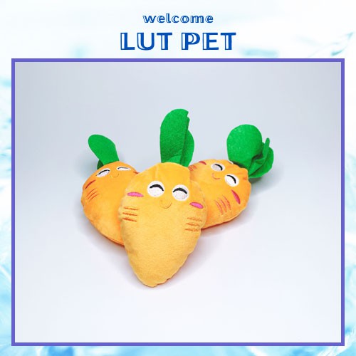 Thú bông cute các loại - đồ chơi chó mèo dễ thương - gấu bông cho chó mèo - lutpet