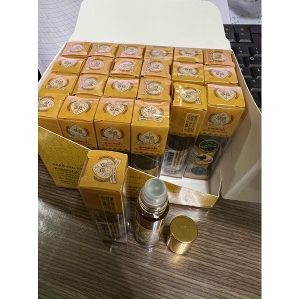 Dầu lăn Thái Lan chiết xuất từ tiêu gừng - Nội địa Thái Lan chính hãng 100%