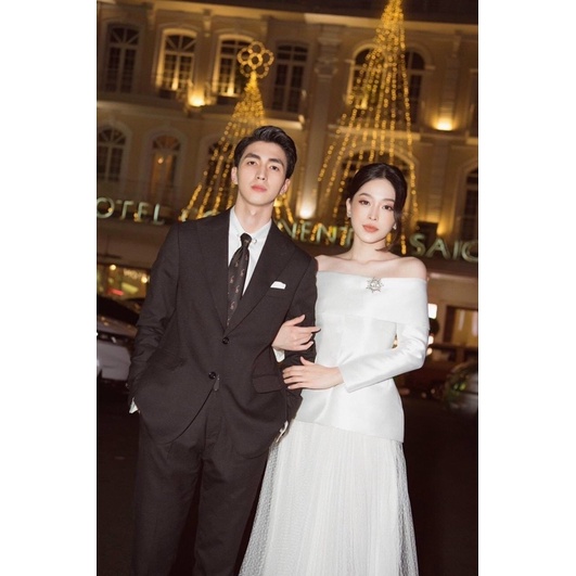 ms 1196Y SÉT ÁO VÁY LƯỚI SỌC Ô KÈM TAG CÀI NGỰC full size s /m /L /xl