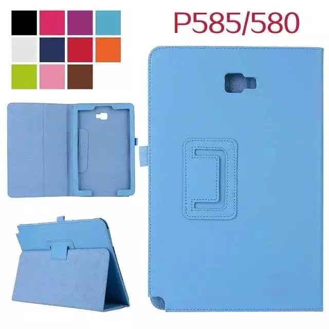 Bao da máy tính bảng PU kèm ngăn đựng bút cảm ứng cho Samsung Galaxy Tab A A6 10.1 | BigBuy360 - bigbuy360.vn