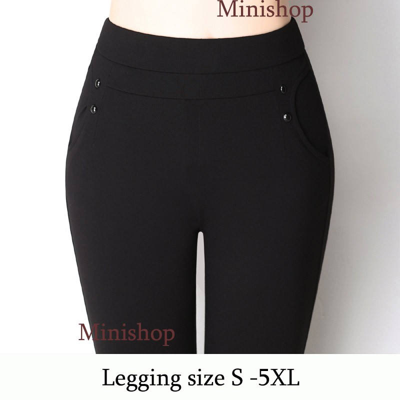 Quần Legging Tạo Dáng Chất Liệu tốt có size tới 95kg(BigSize)