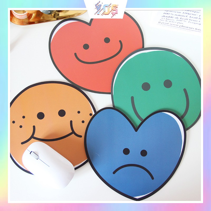 Lót chuột emoticon xinh xắn