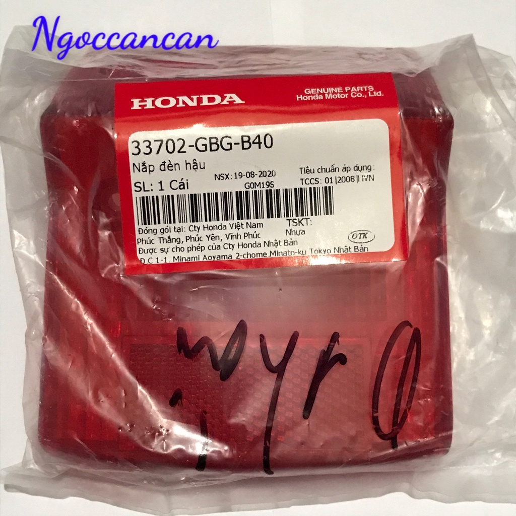 Bộ 3 Nắp Hậu Xi Nhan sau Trái Phải Dream Thái Chính Hãng