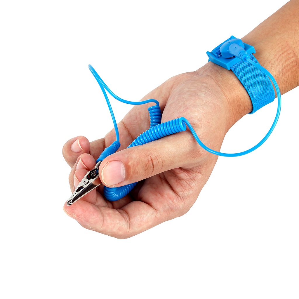 Vòng đeo tay bằng kim loại Chống tĩnh điện ESD Dây đeo cổ tay Công việc  điện tử Chống tĩnh điện | Shopee Việt Nam