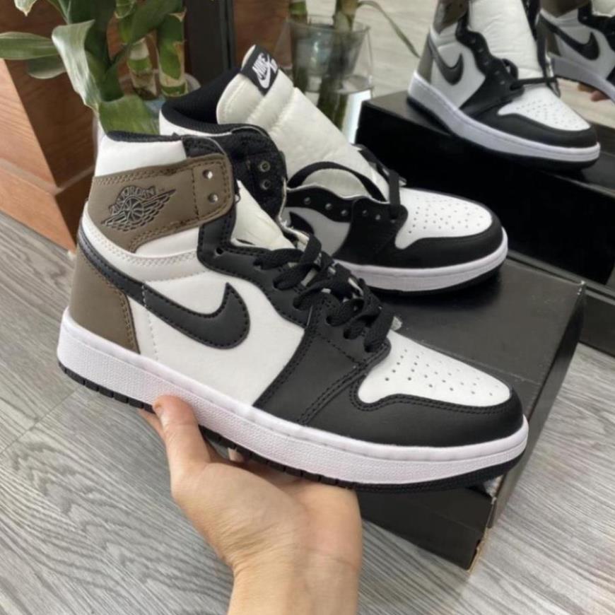 [Full Box Bill]  Giày Jordan 1 Dark Mo_cha  Nam Nữ- Phiên Bản Tiêu Chuẩn. Giày thể thao Jordan 1 nâu cao hot hit-Tình | BigBuy360 - bigbuy360.vn