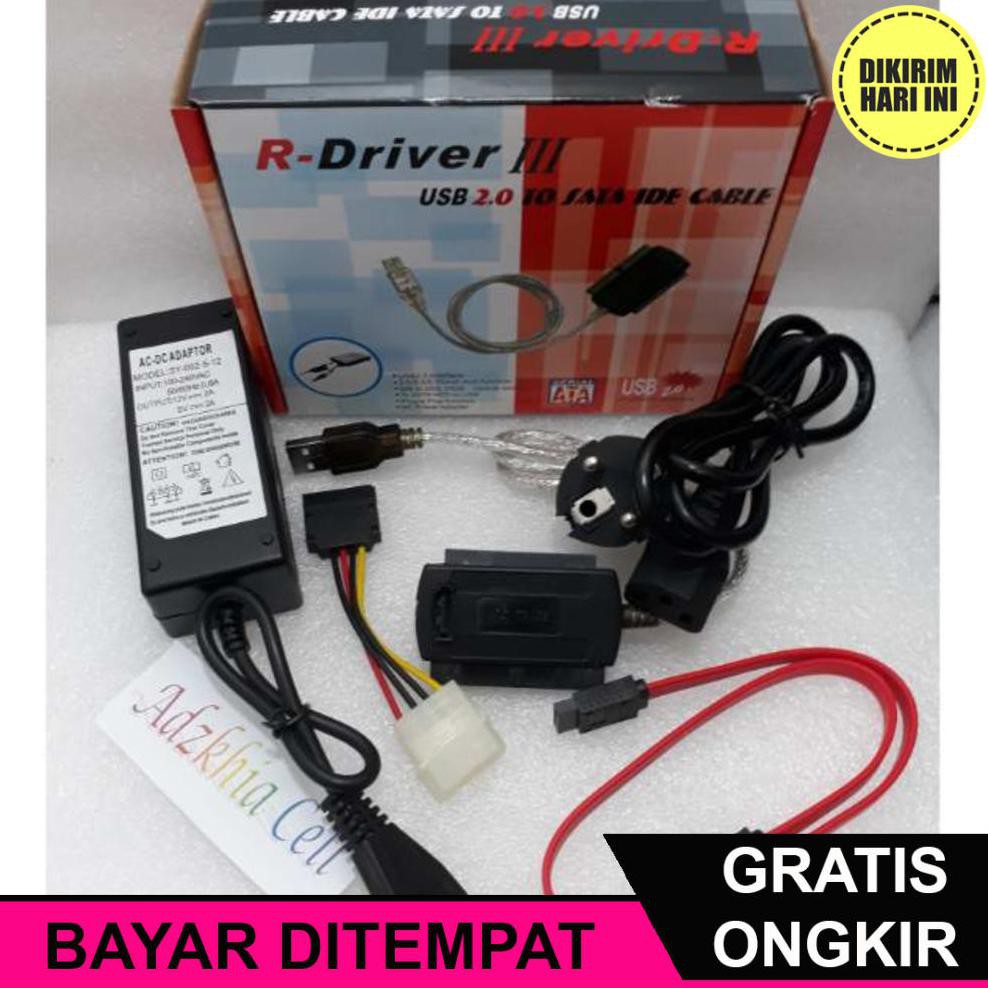 Dây Cáp Chuyển Đổi Ja5951 R-driver Iii Usb Sang Ide Sata Usb Ide Sata 2.0 Rdriver