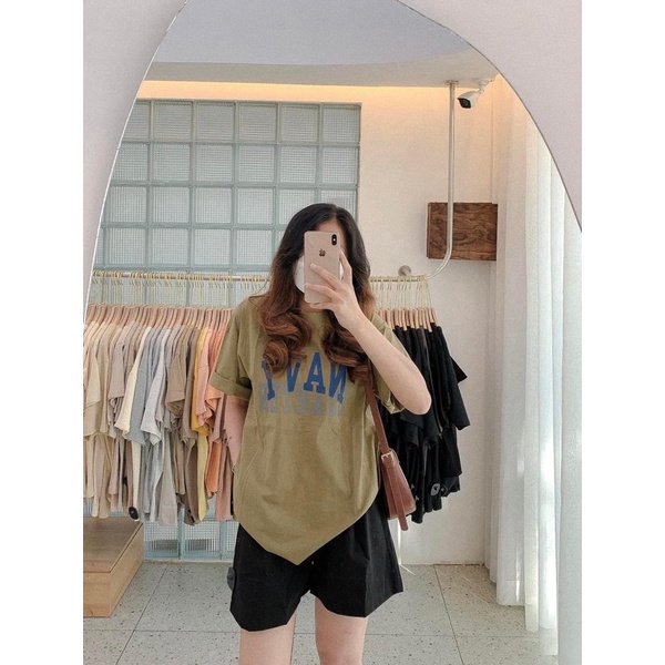 Áo thun 8301 NAVY Quarter