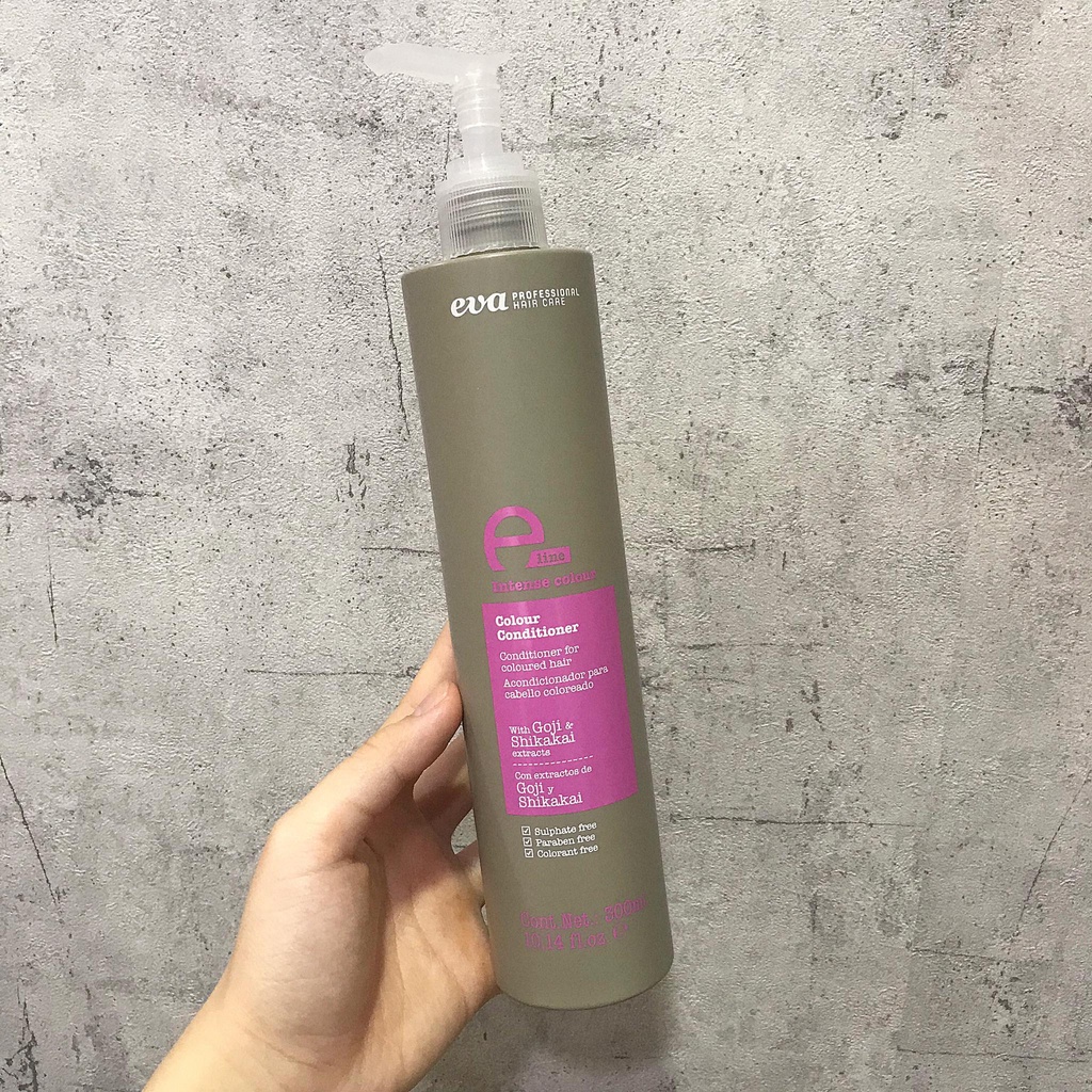 Dầu Xả Dành Cho Tóc Nhuộm E-line Colour Conditioner - Eva Professional Tây Ban Nha