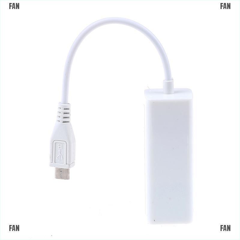 Bộ Chuyển Đổi 5 Pin Micro Usb 2.0 Sang Rj45 Lan Ethernet 100mbps