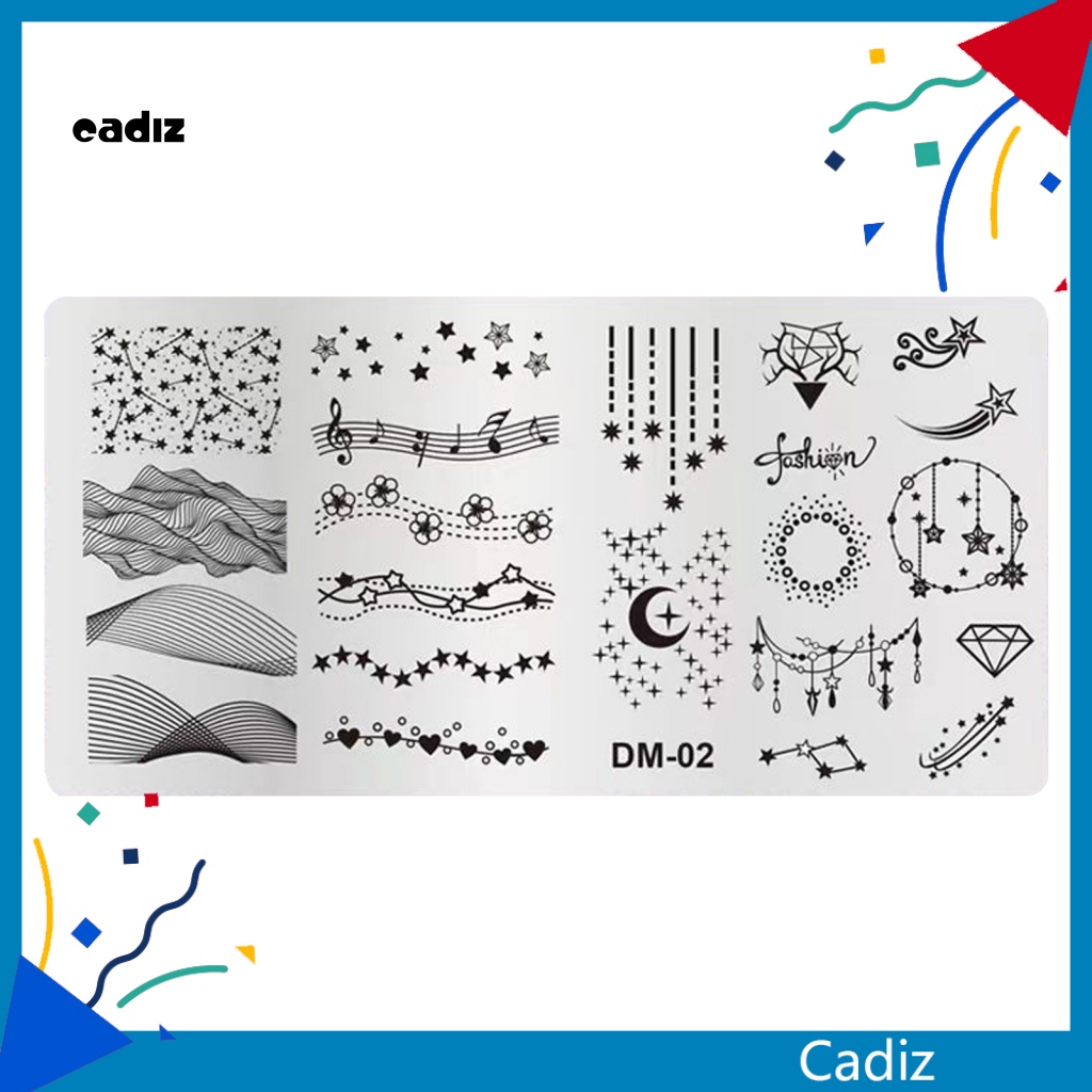 Khuôn Cắt Móng Tay Nghệ Thuật Cứng Chống Biến Dạng DIY