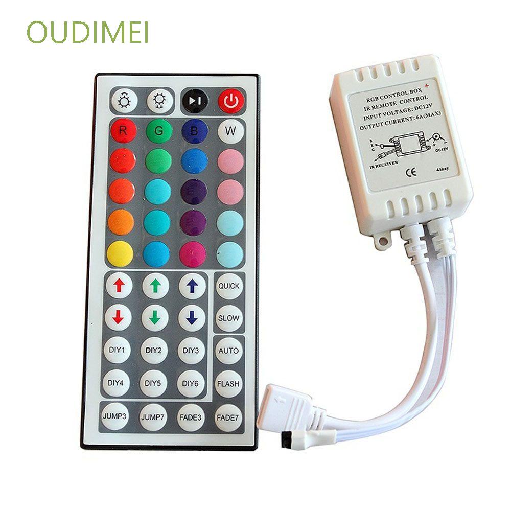 Bộ điều khiển đèn Led dây Mini 44 phím 12V cho 3528 5050 RGB SMD