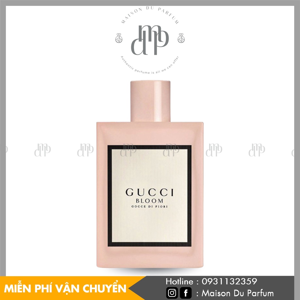 💥[Hàng mới] Nước hoa Gucci Bloom EDP (mẫu thử) - Maisonduparfum - Cam kết authentic chính hãng