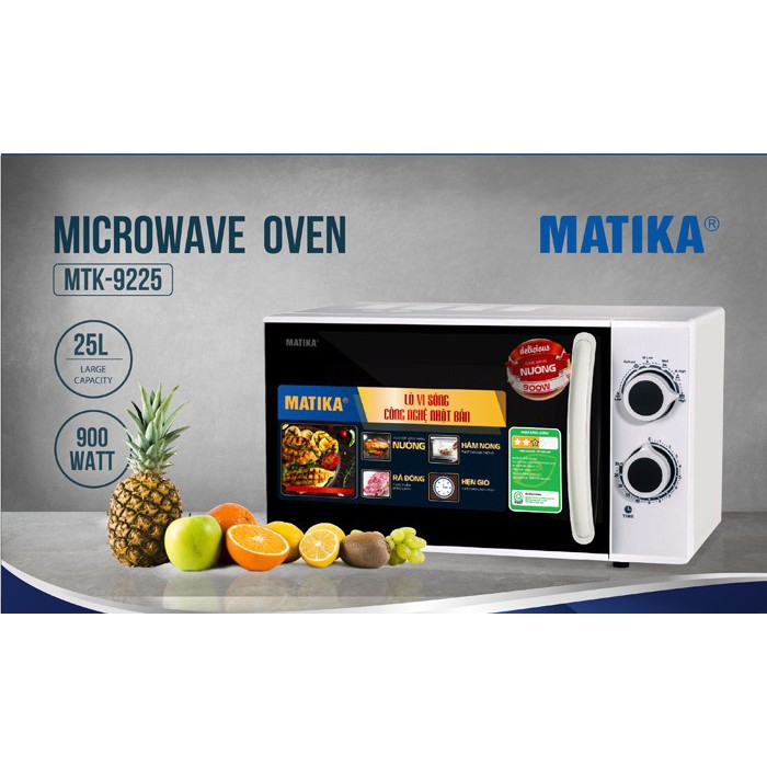 LÒ VI SÓNG MATIKA MTK-9225 25 LÍT