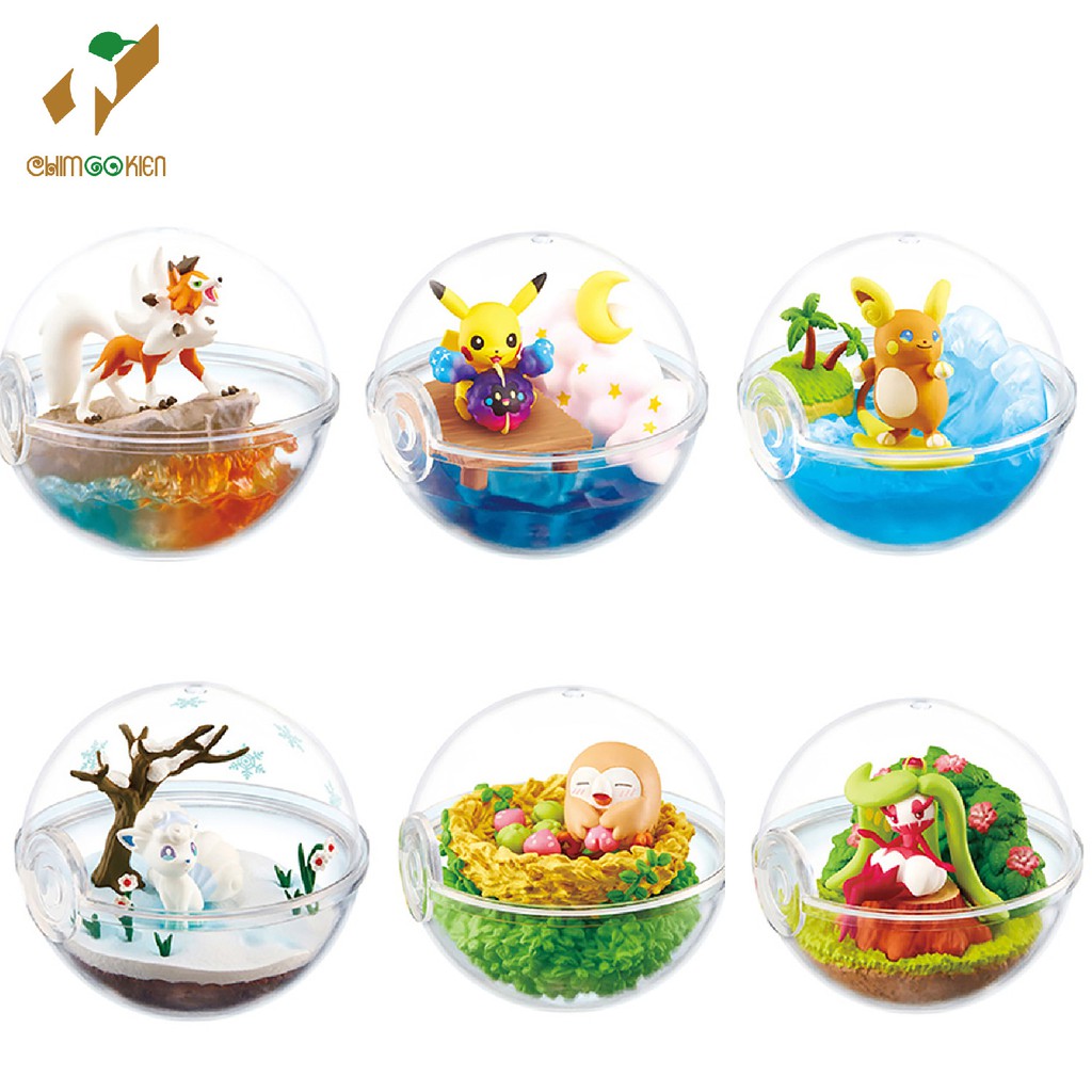 MÔ HÌNH POKEMON TERRARIUM COLLECTION ALOLA VOL 2