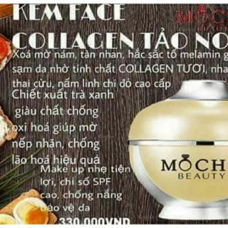 KEM FACE COLLAGEN TẢO NON MOCHA