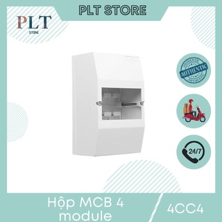 Hộp chứa 4 MCB gắn nổi SINO 4CC4 ( 150x82x68 )