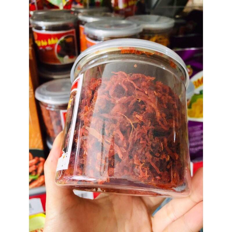 Thịt bò khô Tây Bắc ăn vặt thơm ngon (Hũ 180g) | BigBuy360 - bigbuy360.vn
