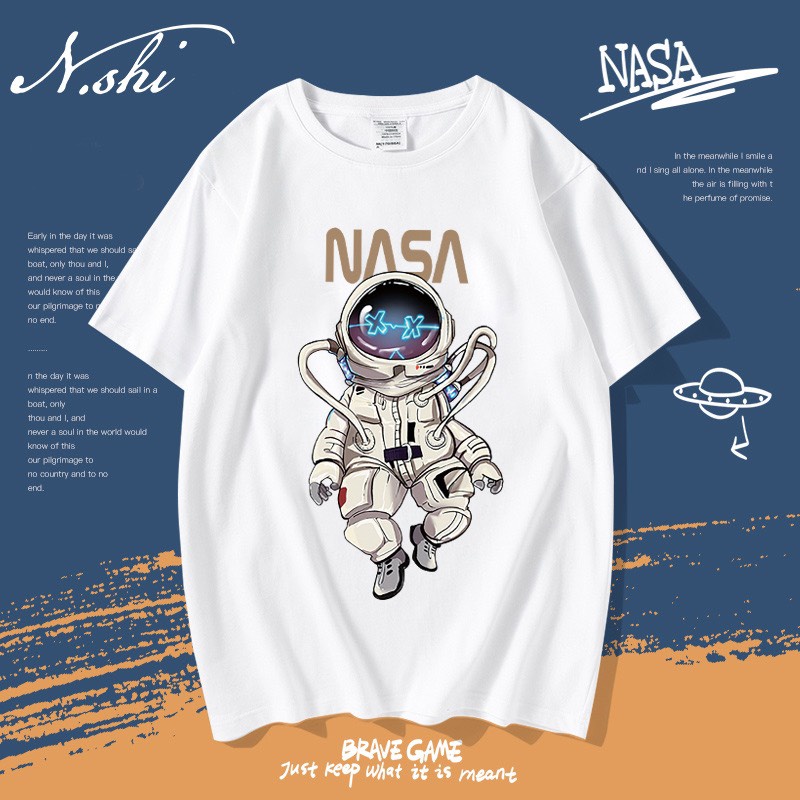 ÁO THUN PHI HÀNH GIA NASA UNISEX