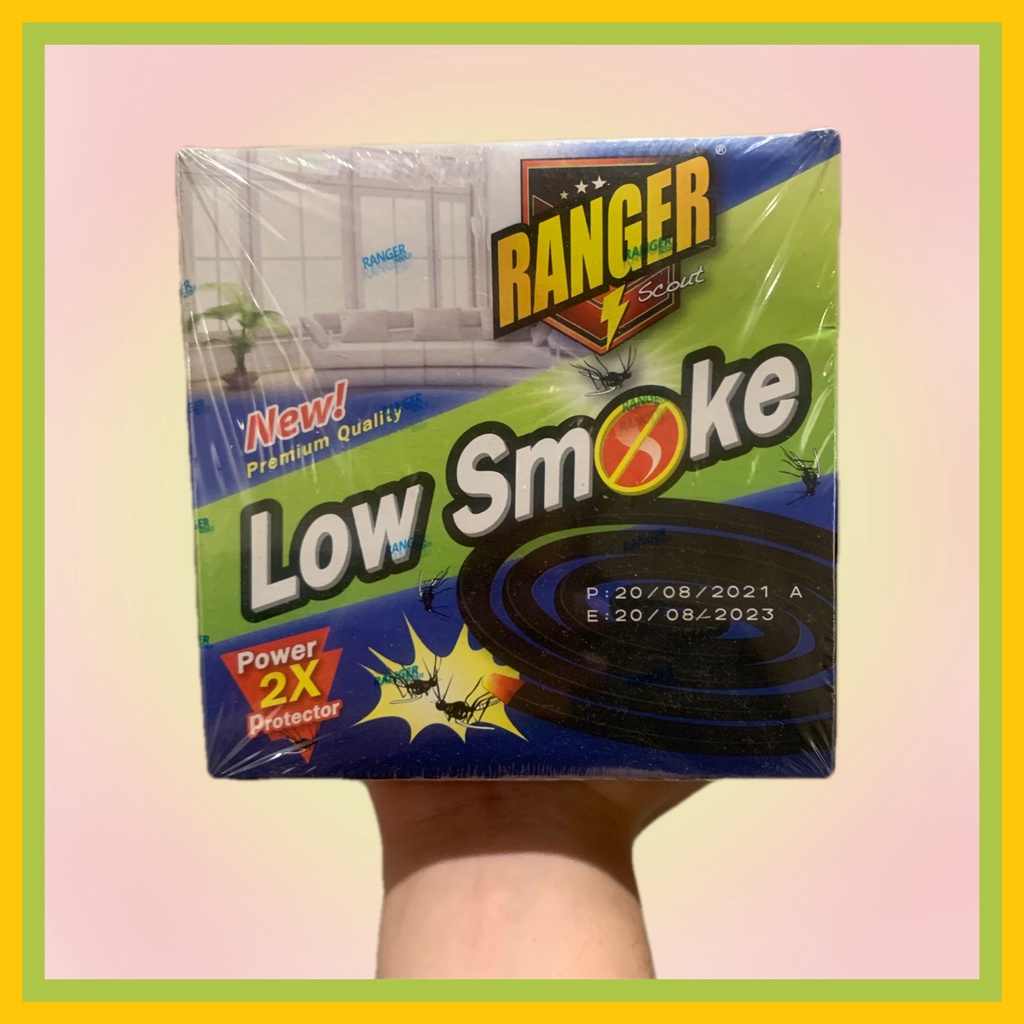 [Free Ship]Hộp nhang muỗi RANGER LOW SMOKE.