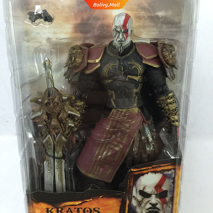 NECA Mô Hình Nhân Vật Kratos Game God Of War 4 Kiểu Kích Thước 7 Inch