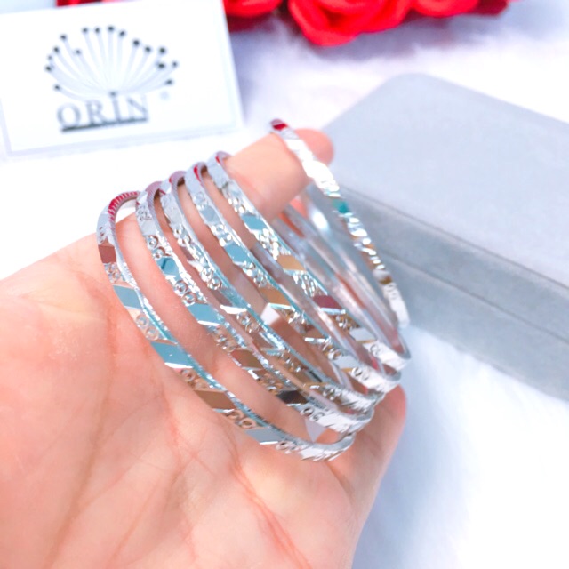 Vòng ximen 7 chiếc trắng Orin V2254