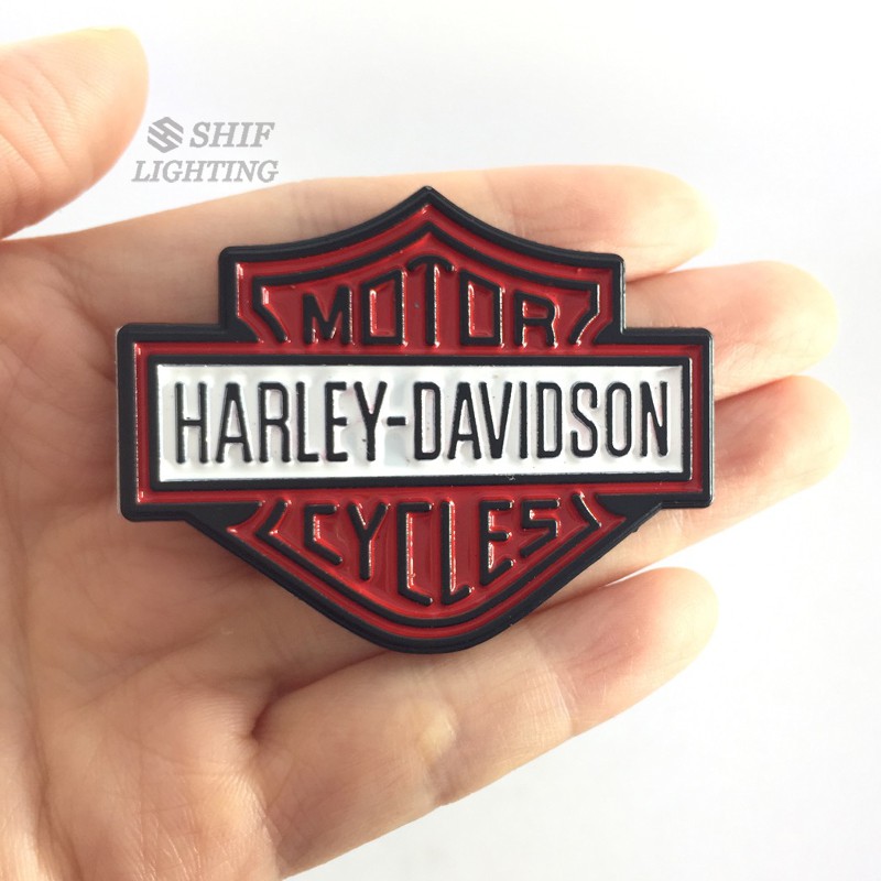Miếng dán logo xe Harley Davidson tiện dụng