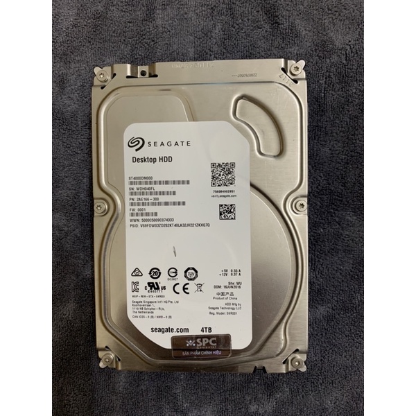 Ổ cứng 4TB Tím Western / Seaget 4TB .