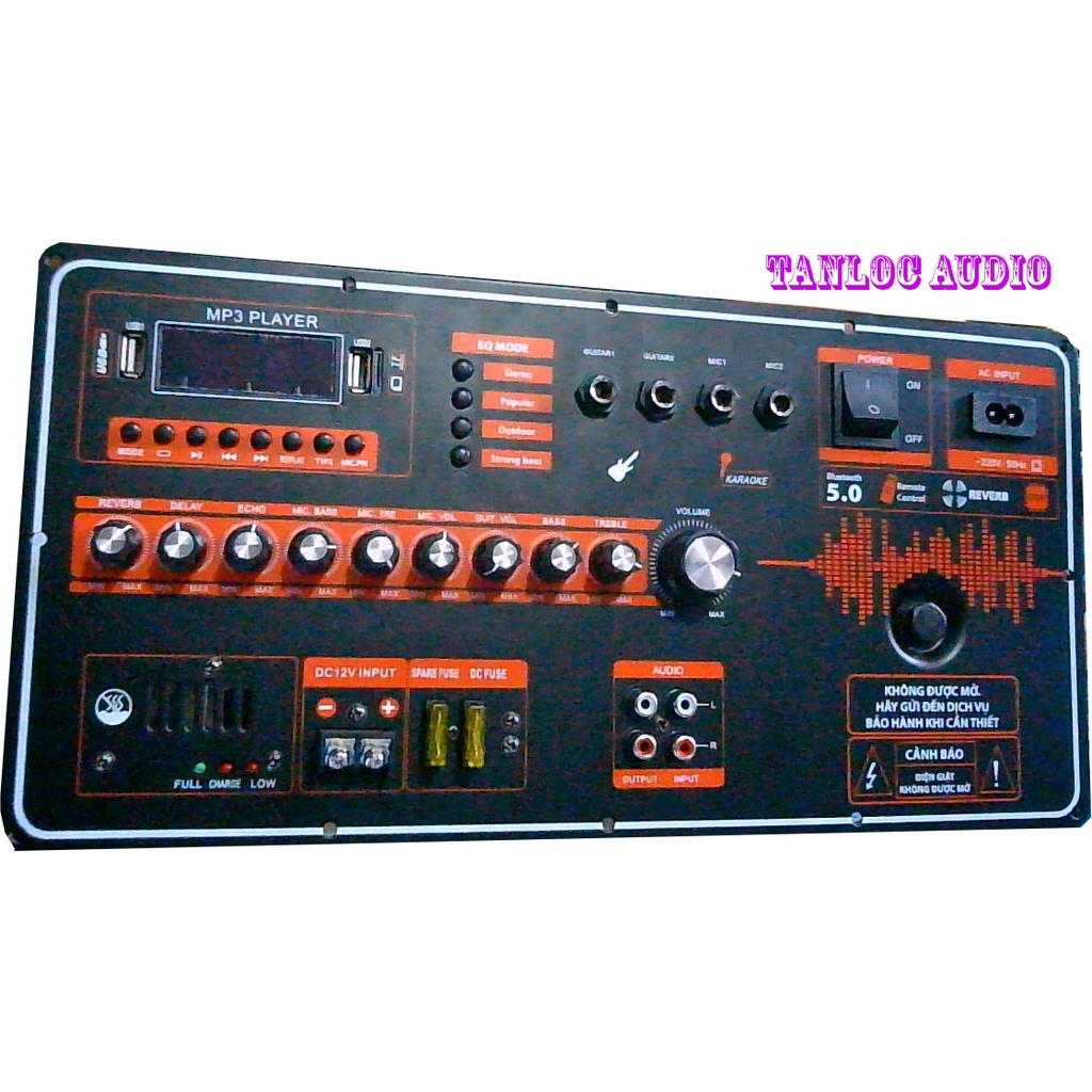 Bo loa kéo công suất 300W Có Reverb