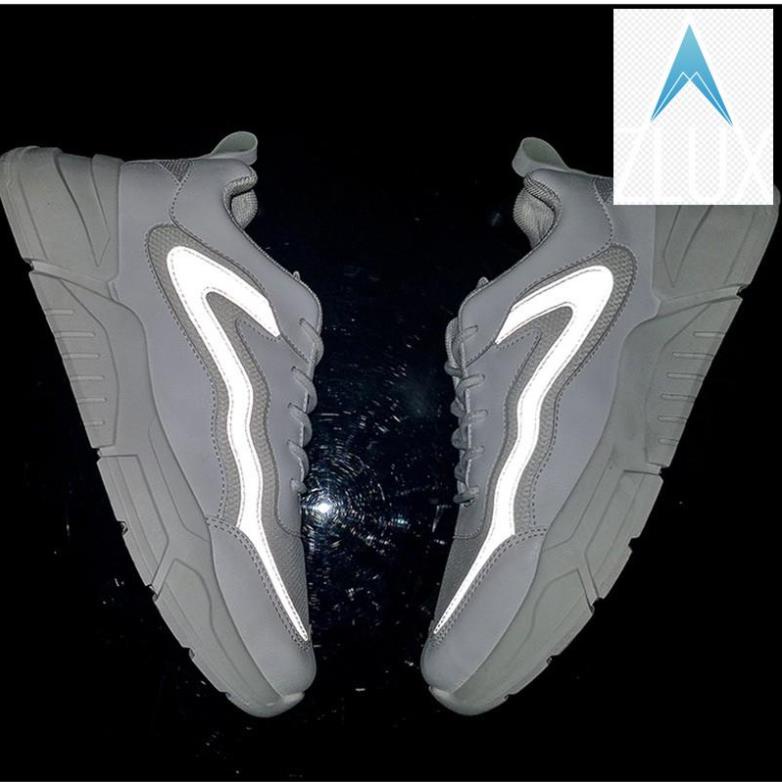 👆 Giày Sneaker Thể Thao Nam Alami GTT02 - Viền Xám 👆