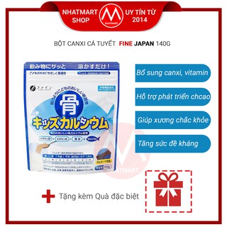 Bột canxi cá tuyết tăng chiều cao Fine Japan 140g