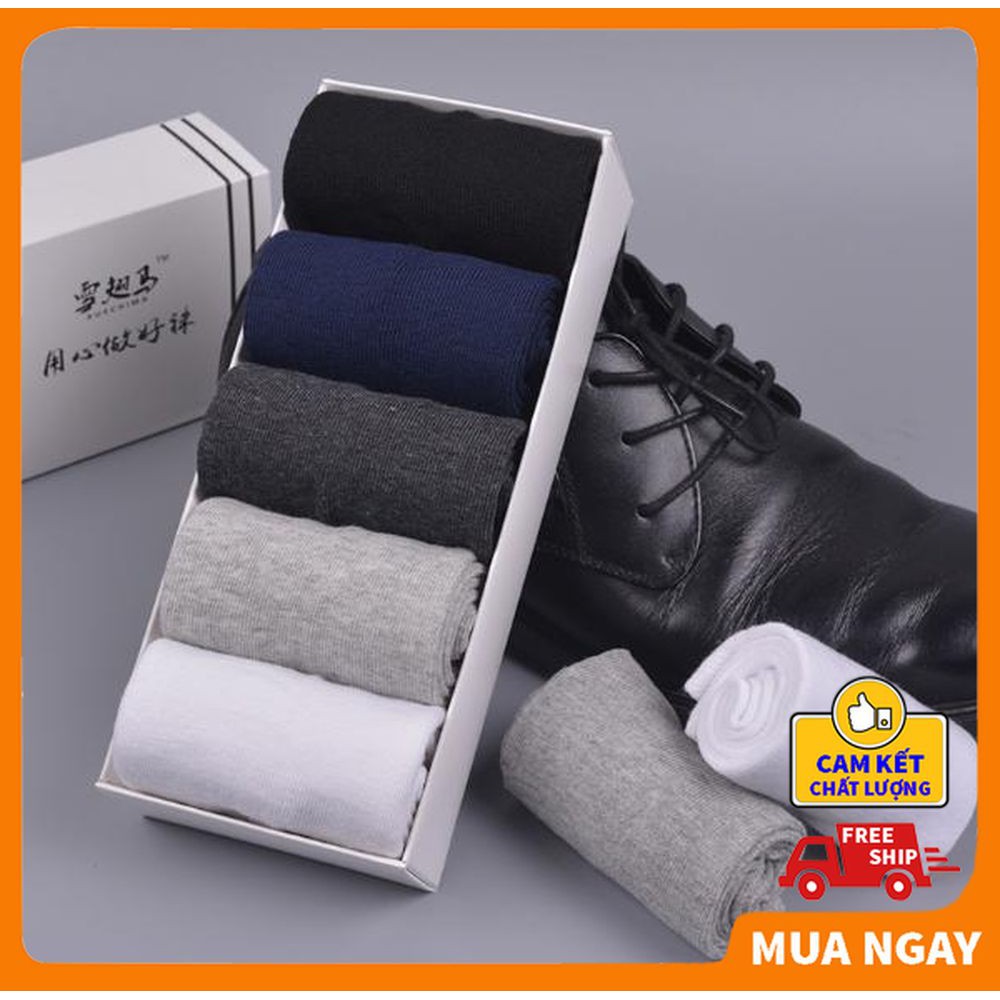 ❤️ HỘP 5 ❤️ Đôi Tất Cotton Khử Mùi - Tất Nam - Tất Nữ - Tất Rẻ Đẹp - Tất Thời Trang - Tất Nhiều Màu - Tất KINGSPORT