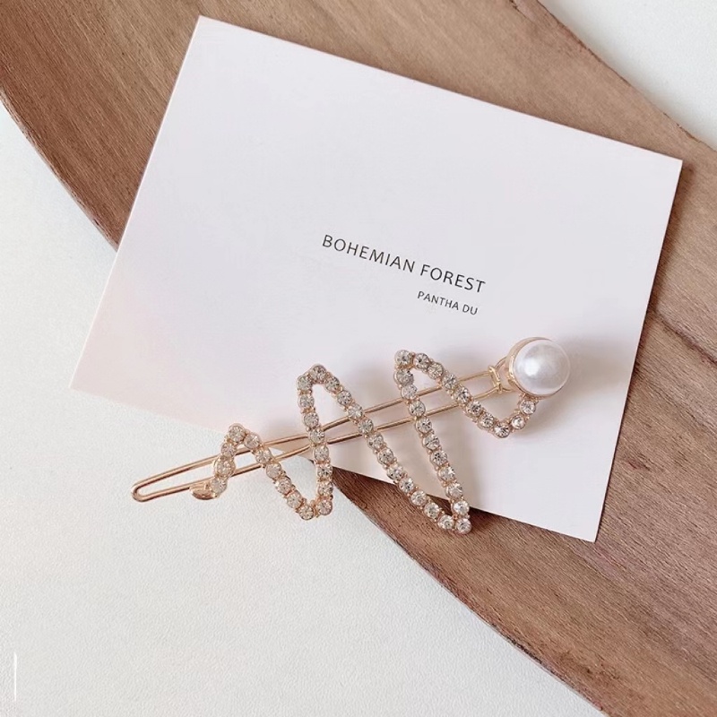 Kẹp Tóc Thời Trang Hàn Quốc Bằng Hợp Kim Cho Nữ