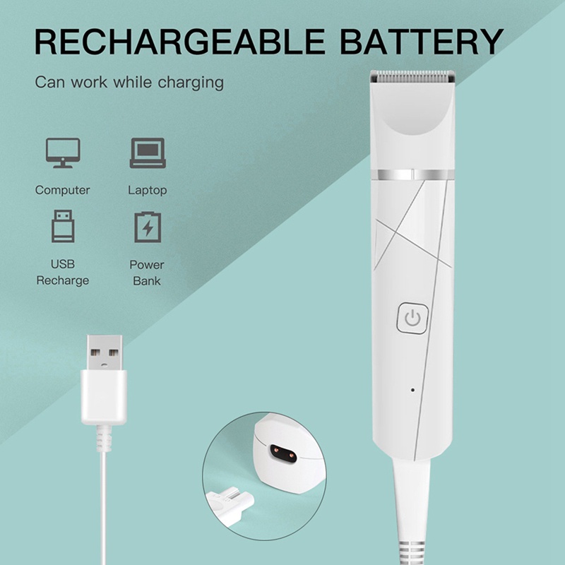 Bộ Tông Đơ Cắt Tỉa Lông 4 Trong 1 Với 4 Lưỡi Dao Cạo Râu Chuyên Nghiệp Dành Cho Chó Mèo