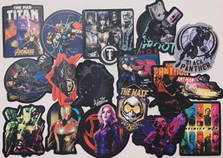 [MARVELSTORE] Combo 10 miếng dán sticker