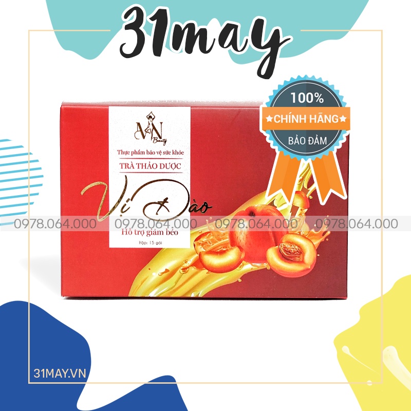 Trà Giảm Cân Vị Đào Đông Anh MN Beauty Group Chính Hãng
