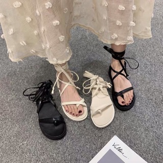 Giày sandal nữ cột dây chiến binh
