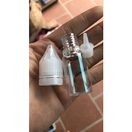 lọ triết mực 10ml nắp trắng