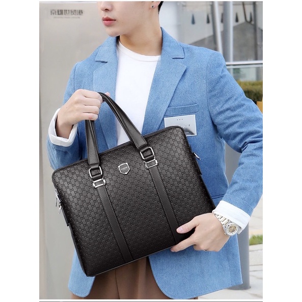 Cặp Xách Da Nam carxterken Thời Trang Công Sở Mẩu 8055