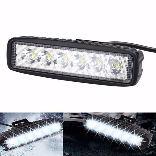 Đèn led trợ sáng 6 mắt 1 hàng RUNLAI