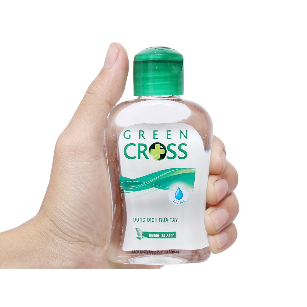 Dung Dịch Rửa Tay Khô Green Cross Giúp Làm Sạch, Loại Bỏ Vi Khuẩn (100ml, 250ml)