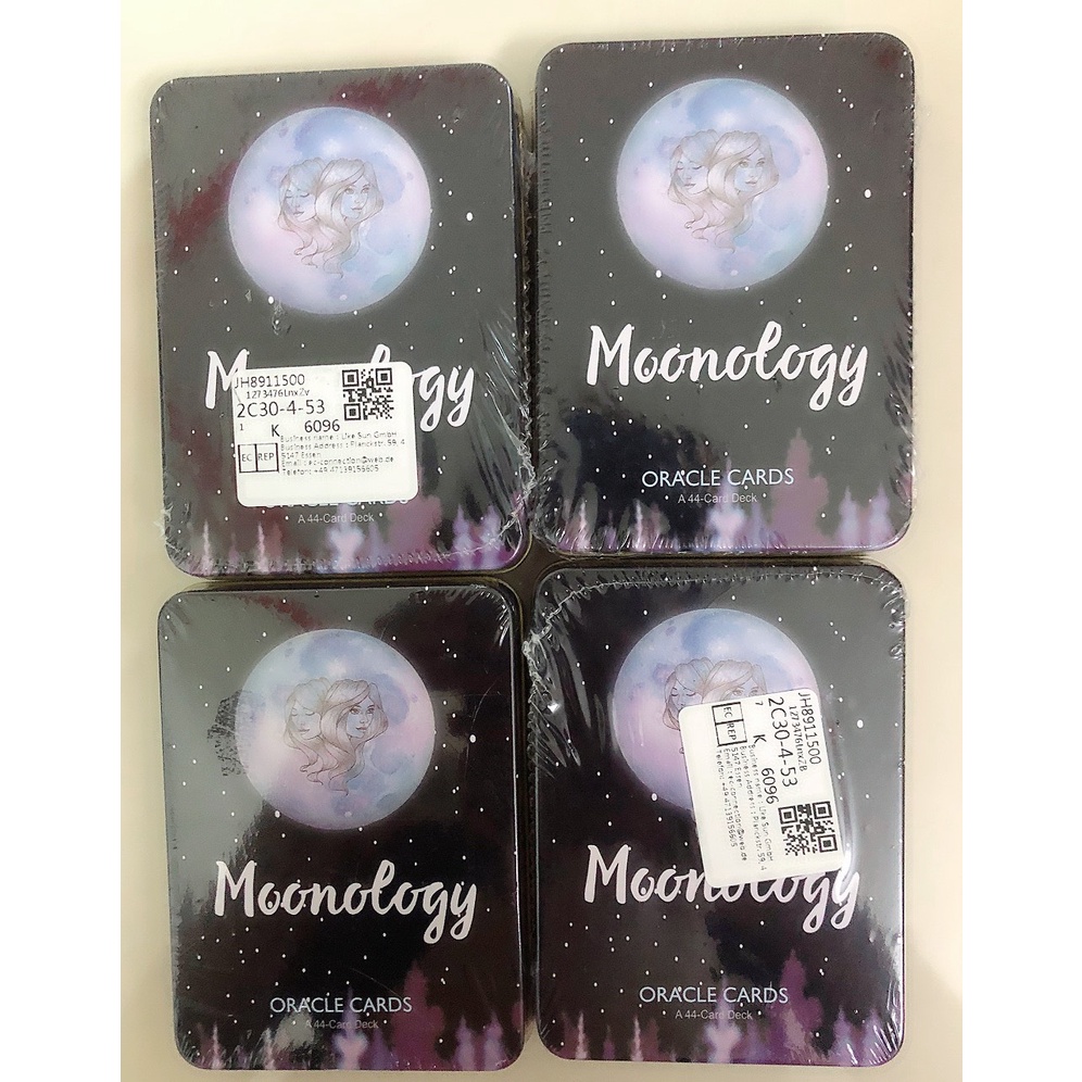 Bộ bài Moonology Oracle hộp sắt (shop review)