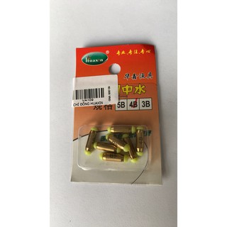 CHÌ ĐỒNG KẸP ISO CÂU CÁC SIZE TỪ 0.6 ĐẾN 5B.