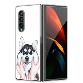 Ốp lưng in họa tiết dành cho điện thoại samsung galaxy z fold 3 5g z fold 2 zfold 3 fold2