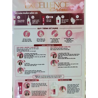 [Có bill] Thuốc Nhuộm Tóc Phủ Bạc L’OREAL EXCELLENCE CREAM (Loreal)